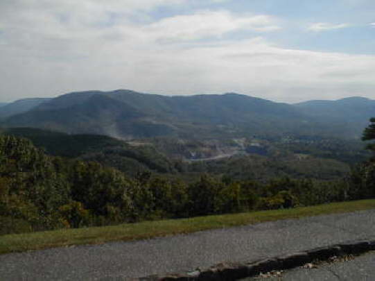 A view of a mine in NC