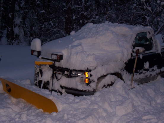 Before heading out - got to dig out